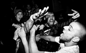 That's me, in the crowd singing with one of my favorite local bands Life In Hand in 2008